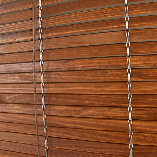 Wooden Pergola Blind - Cherry