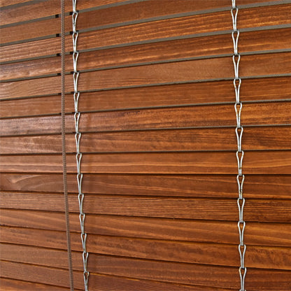 Wooden Pergola Blind - Cherry