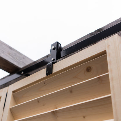 Track System for Sliding Privacy Screens