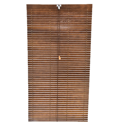 Wooden Pergola Blind - Brown